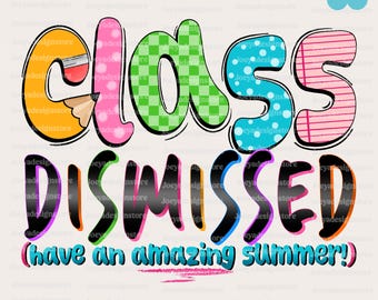 Klasse ausgeschlossen PNG, letzter Schultag Png, Retro Lehrer Png, Lehrer Shirt, Geschenk für Lehrer, Sommerpause Png, Ende des Schuljahres Png