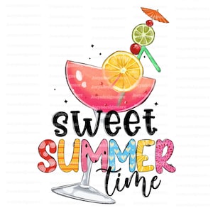 Sweet Summer Time Png, Summer sublimation file, Summer Sublimation, Summer png, Retro Summer Png, Sublimation Design, Digital Download, Png