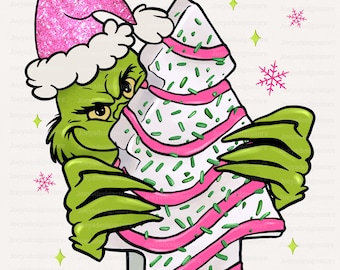 Grinch Christmas Png, Christmas Tree Cake Png, Christmas Coquette Bow PNG, Christmas Season Png, Grinch Santa Png, Christmas Png, Xmas Shirt