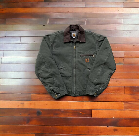 Carhartt detroit jacket moss best sale