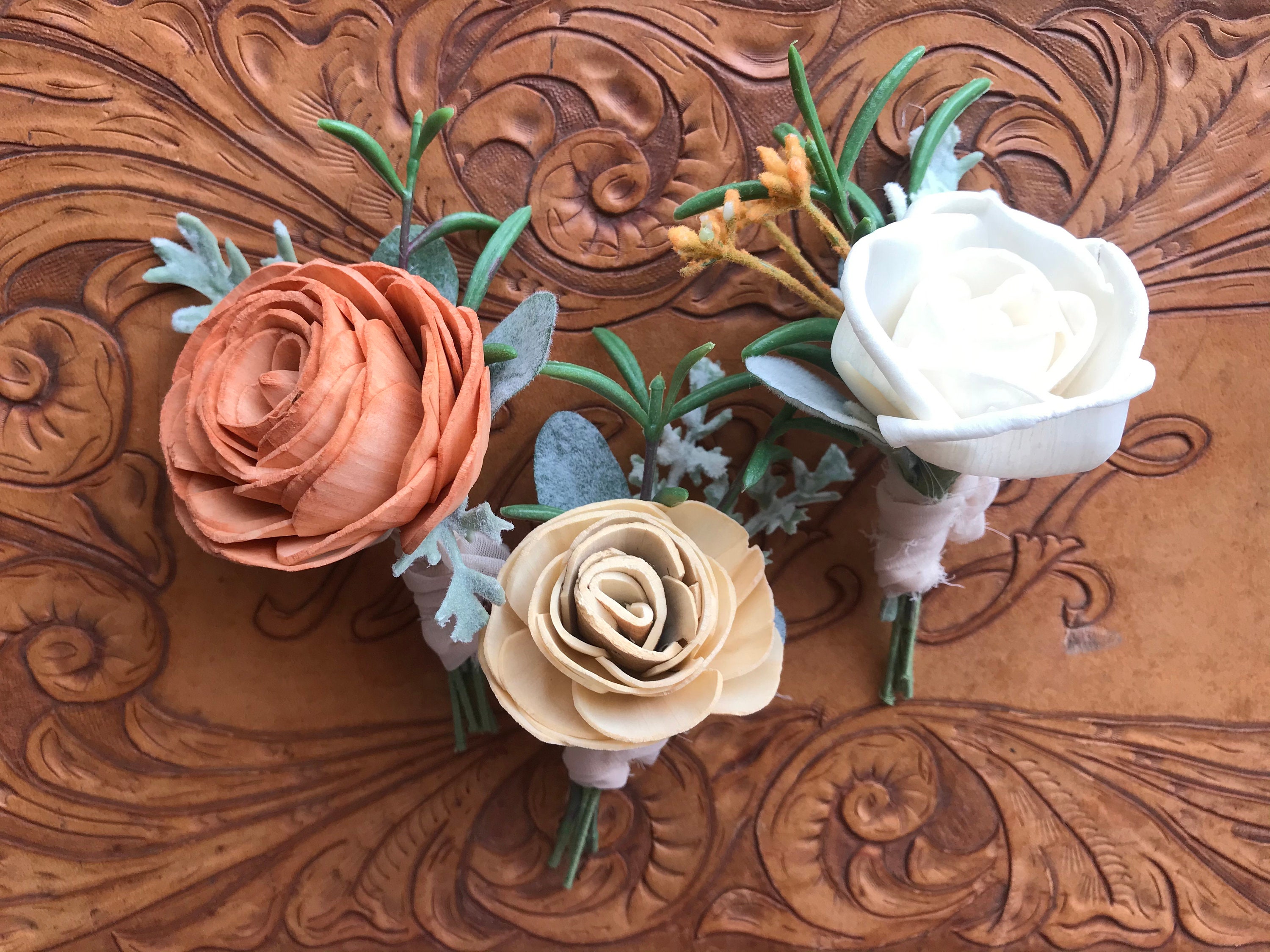 【希少品】Wedding Flowers Amazon.com: Ling's Moment White Green Bridal Bouquet for
