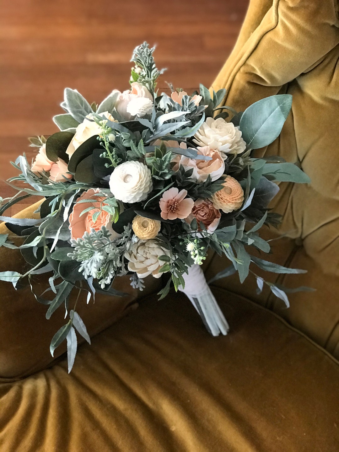 Julia~ Sola Wood Wedding Flowers, Wood Flowers, Wooden Flowers