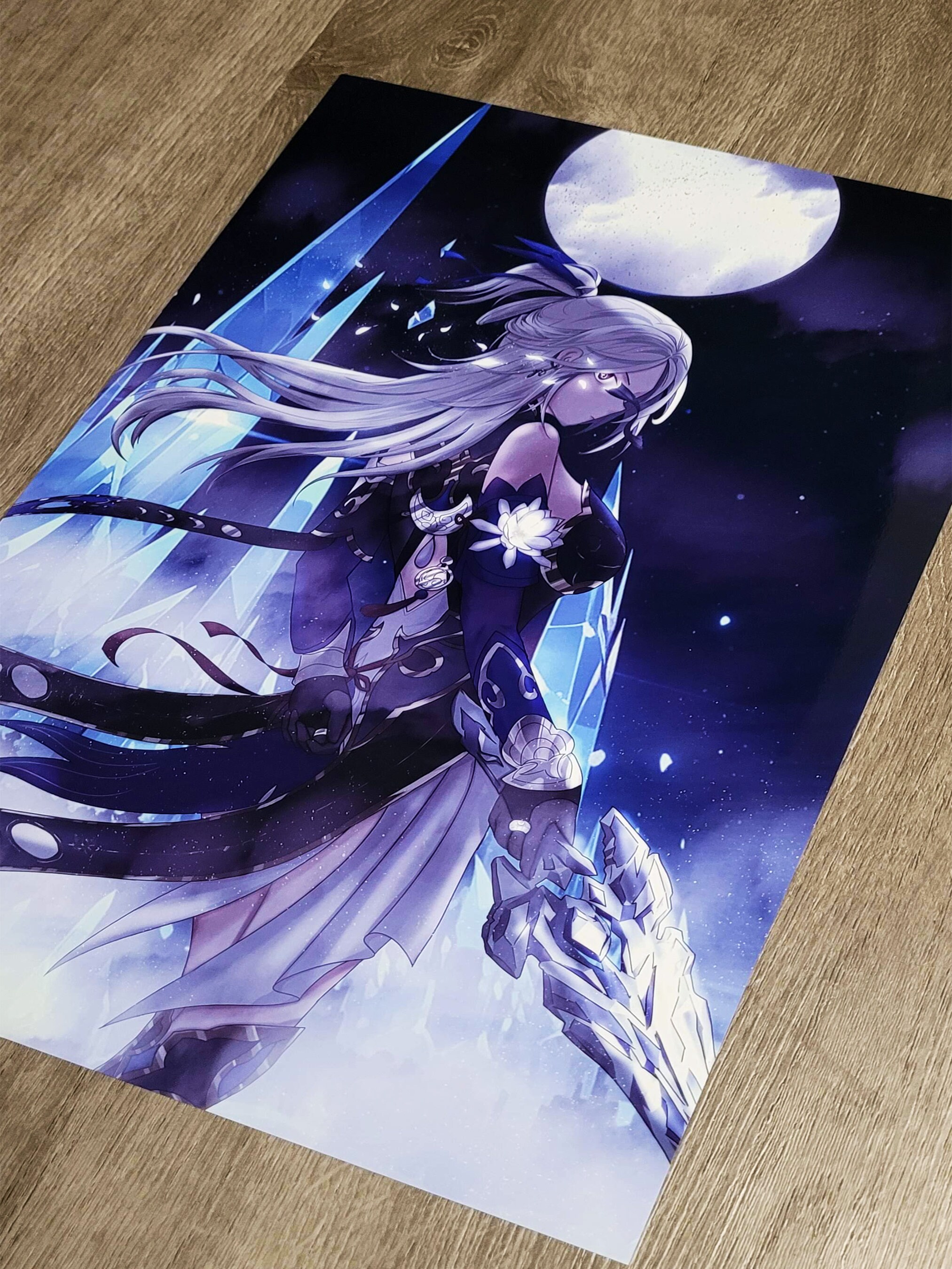 Honkai Star Rail Jingliu Art Print 11x17in - Etsy
