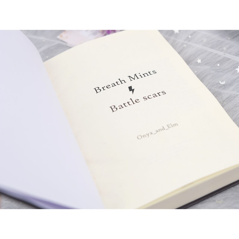 Breath Mints Battle Scars Book With Hardcover Dramione Fanfic Fanfic