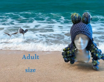 Crochet Octopus Hat