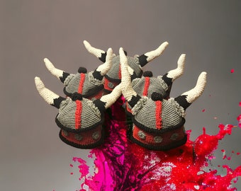 Crochet Viking Hats