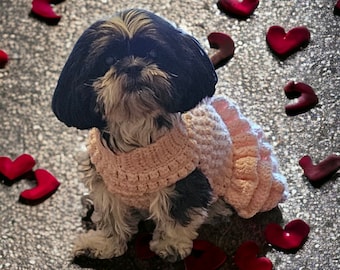 Customized Doggy Ruffle Sweater