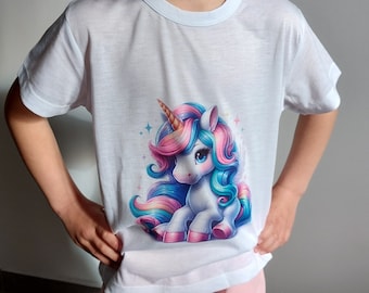 T-shirt enfant " licorne modèle 2 "