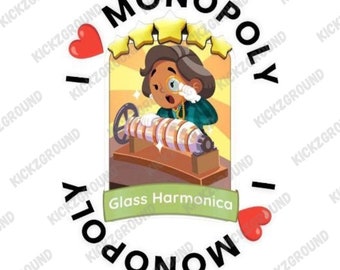 Glass Harmonica - Digital Sticker