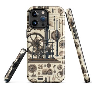 Revolução Industrial | capa resistente iPhone® | capa de telefone de história da ciência
