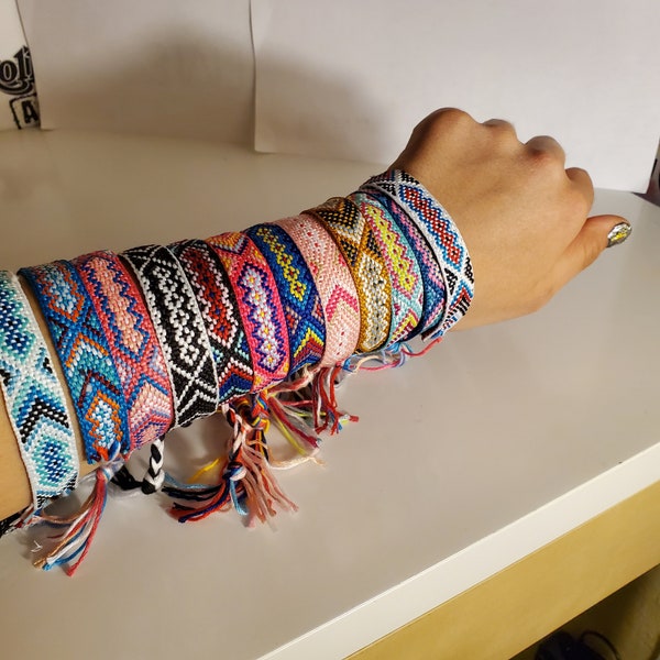 Multicolour Friendship Bracelet (adjustable)