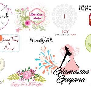 BUDGET custom logo design and business card design - plus one round of UNLIMITED edits - custom graphic design unique biz branding shop