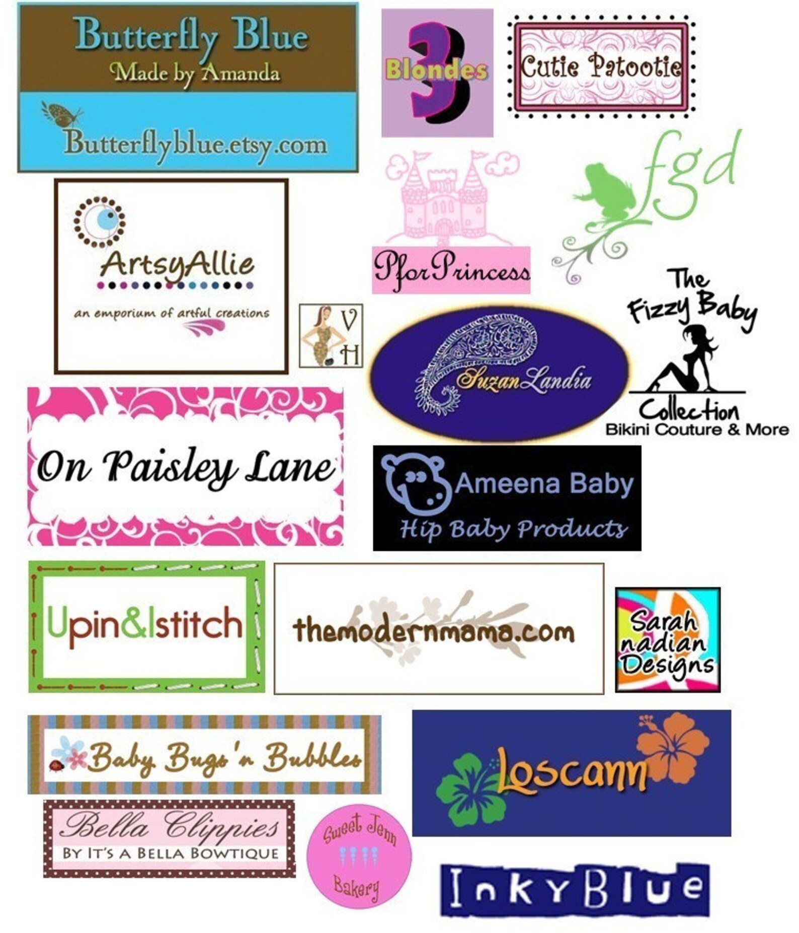 Custom Clothing Label Design ON A SHEET Reserved for Etsy