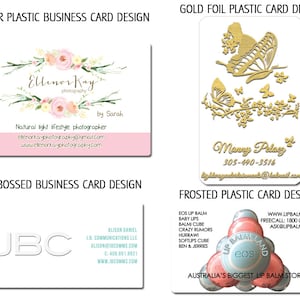 Custom business card or tag design custom calling cards branding graphic design professional branding kit unique ooak 1 round of edits image 1