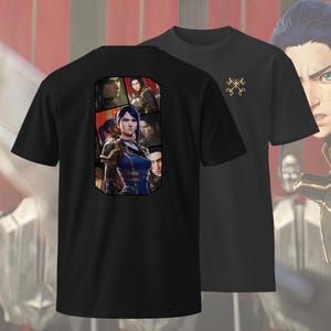 Caitlyn Arcane t-shirt, Unisex tee for Fans of Arcane shirt, Gift for Gamers, Gaming shirt, Arcane, League of legends