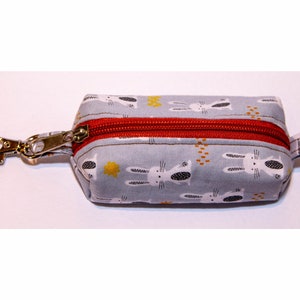Handgemachte Hand Sanitiser Clip Bag - Hase Kaninchen