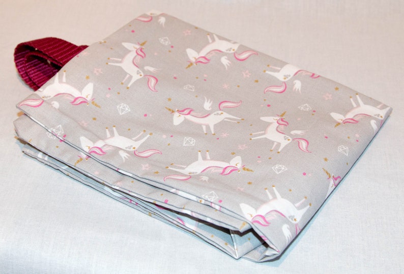 Handmade Cotton Shopping Tote \u2013 Happy Unicorns