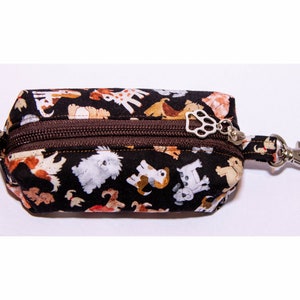 Handgemachte Hand Sanitiser Clip Bag - Hunde