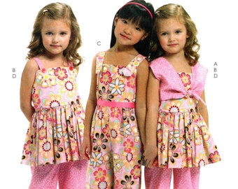 McCall's 6064 Dress, Bolero, Jumpsuit, Pants Uncut Sizes 6, 7, 8 RUFFLES And LACE COLLECTION