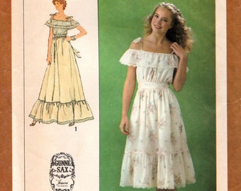 Simplicity 9015 GUNNE SAX Vintage Dress CHOICE of Size