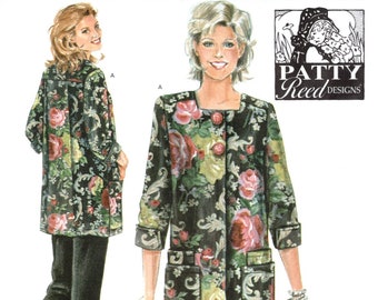 Simplicity 4746 Large-XXLarge PATTY REED Hobby Coat, Pants and Craft Tote UNCUT