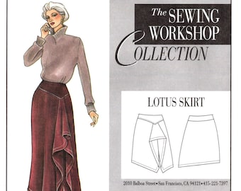 LOTUS SKIRT The Sewing Workshop - Always Avant Garde UNCUT Sizes 8 - 22