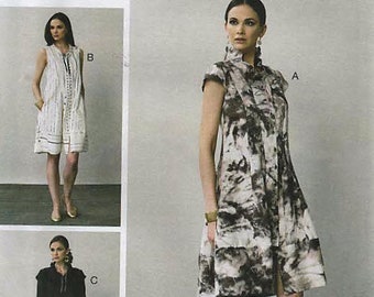 Vogue 8876 Ruffled Collar Dress MARCI TILTON Size 16-24