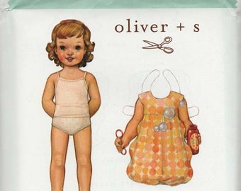 OLIVER + S Uncut BUBBLE DRESS Toddler Child Size 2-5