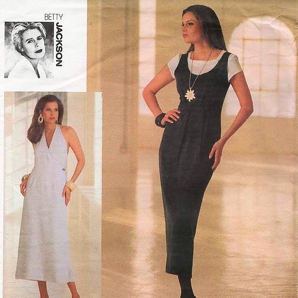 Vogue 1180 BETTY JACKSON DESIGNER Dress, Jumper, Top ©1993