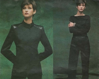 Vogue 2702 MONTANA PARIS ORIGINAL Jacket & Pants Size 6- 8-10 ©2002 Claude Montana