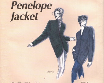 La Fred PENELOPE JACKET No. 103 Classic Cardigan Style with Piping Binding MULTISIZED Uncut Fred Bloebaum