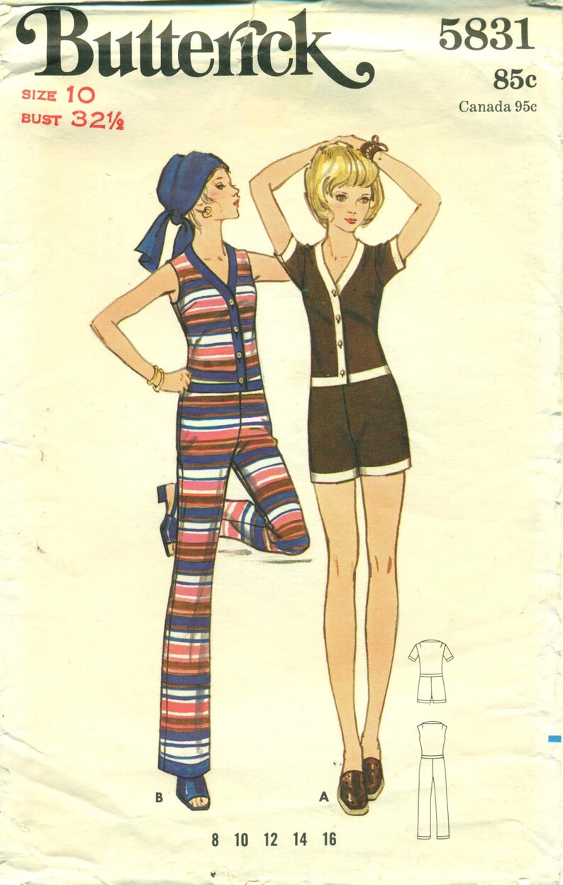 hot pants jumpsuit