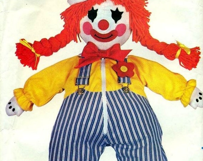 Butterick 3510 24 Inch LEARNING DOLL MANIPULATIVE Practice Zippers