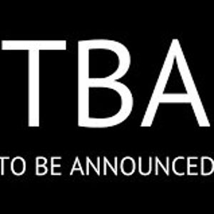 Pode incluir: Texto branco em fundo preto que diz "TBA" e "TO BE ANNOUNCED".