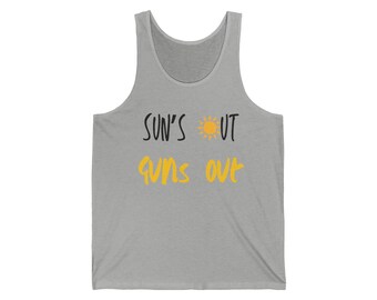 Suns' Out Guns Out Unisex Jersey Tank