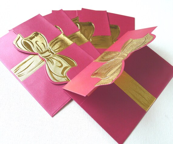 5pcs Gold Foil Embossed Heart Shaped Envelope Seal Stickers For