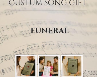 Canción personalizada • Regalo musical personalizado • Canción de boda • Canción conmemorativa • Canción de cumpleaños para niños • Tu historia en una canción