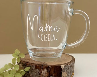 Tasse personalisiert / Name / Mama / Muttertag / Personalisierte Geschenke / Arbeitskollege / Kaffeebecher / Tasse mit Name / Kaffeetasse