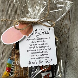 OB GYN Baby Nurse Labor and Delivery Thank You Appreciation Gift Bag ...