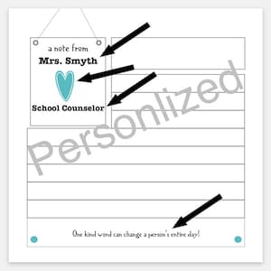 Schulratgeber Lehrer Notizblock Wertschätzung Personalisiert