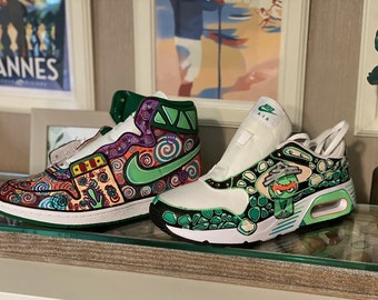 from 195 euros, hand-painted shoes, sneakers, individually designed, custom sneakers, personalized shoes