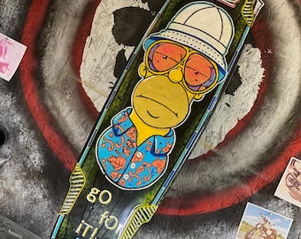 Longboard-Deck "Homer"