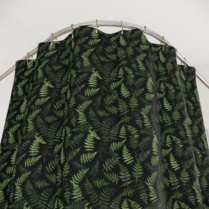 Fern Shower Curtain, Woodland Home Decor, Bathroom Decor, Shower Curtain, Ferns, Bathroom Curtain, Fern Print, Woodland Bathroom Decor