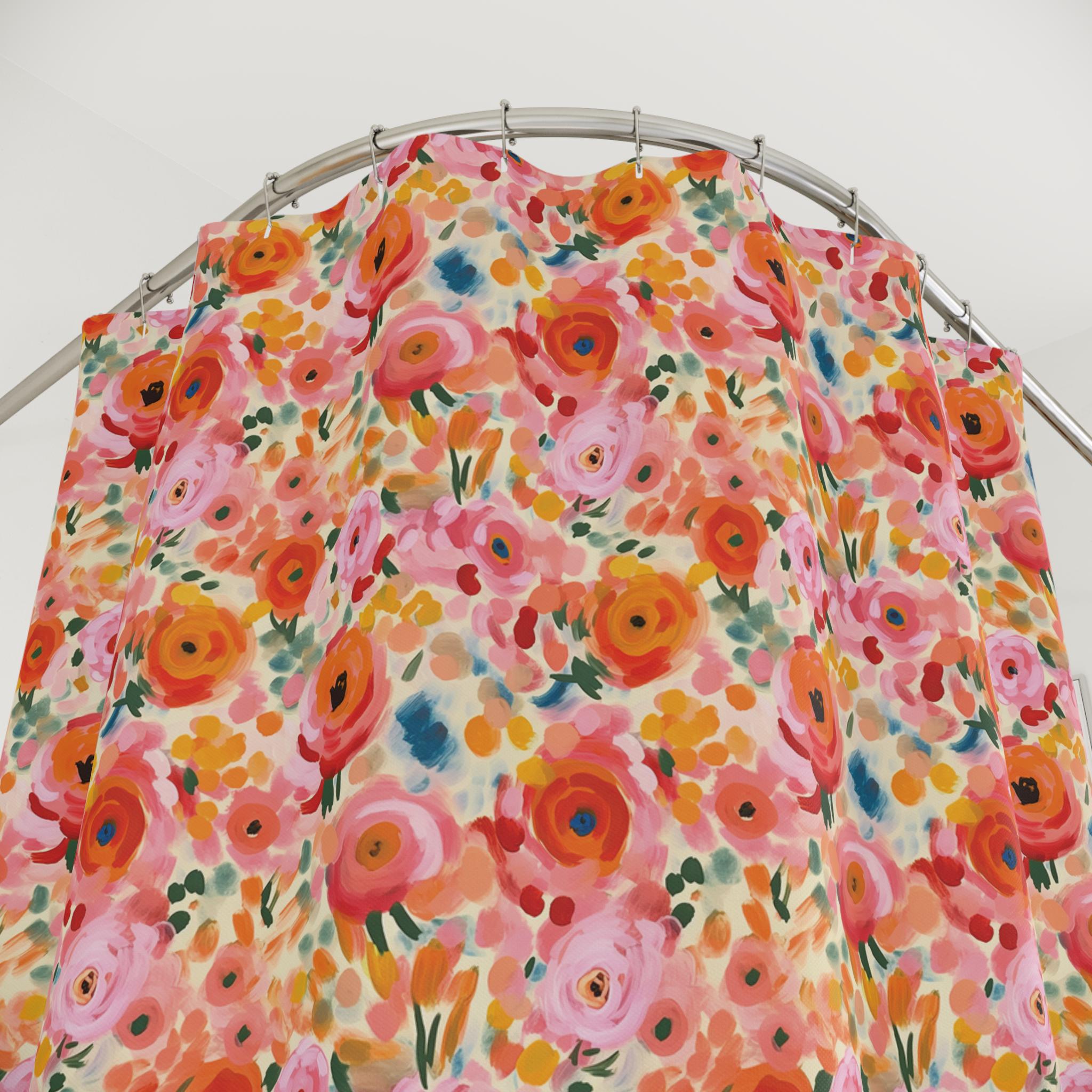 ケイトスペードKate Spade シャワーカーテン&リボンフック12 ドット Kate Spade Shower Curtain - Etsy
