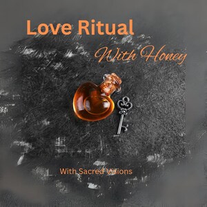 Honig-Glas-Liebes-Ritual. FREE 3 Karten-Tarot-Lesung mit Zauber