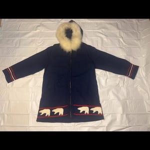 BLACK SIGN　Inuit Jacket Inuit Parka Anorak Eskimo Black Signature Parka – Handmade Arctic