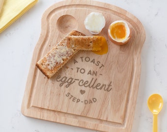 Egg Board For Step dad - Fathers Day gift for Stepdad in the UK