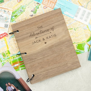 Scrapbook di viaggio personalizzato, Scrapbook fotografico personalizzato, Album  fotografico di memoria, Regalo di viaggio, Scrapbook paesaggistico, Regali  di Natale del libro di avventura, -  Italia