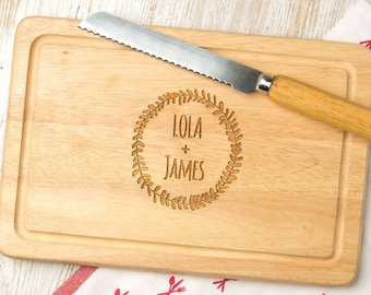 Personalised Wooden Chopping Board