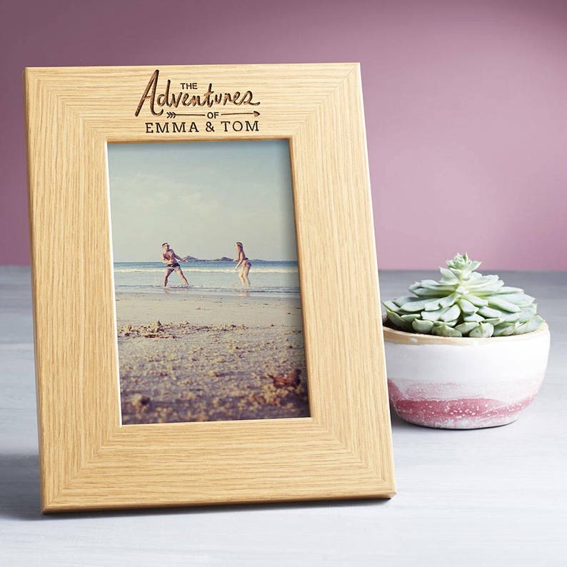 Personalised 'adventures Of' Picture Frame Gifts for Etsy